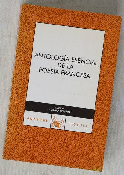 Antología esencial de la poesía francesa