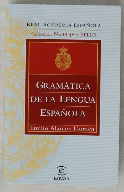 Gramática de la lengua española