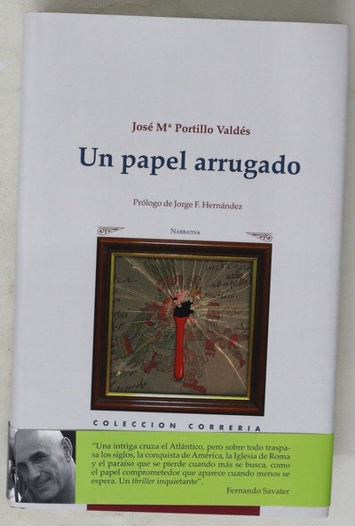 Un papel arrugado