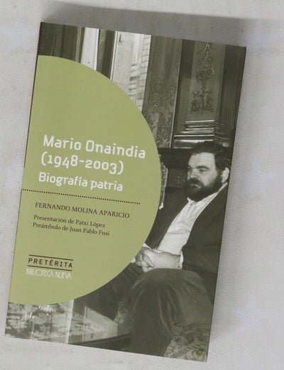 Mario Onaindia (1948-2003), biografía patria