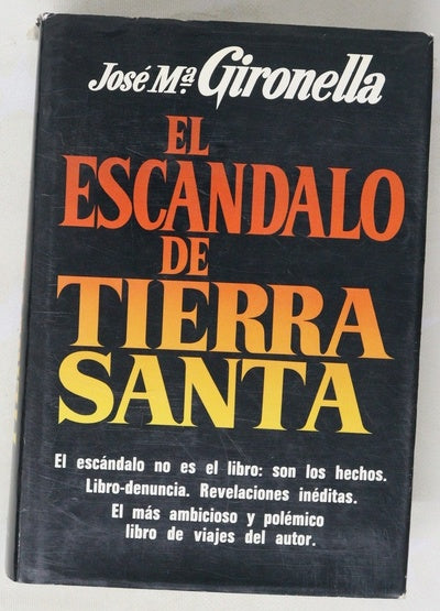 El escándalo de Tierra Santa