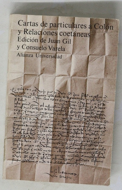 Cartas particulares a Colón y relaciones coetáneas