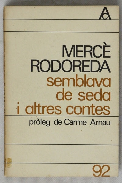 Semblava de seda i altres contes