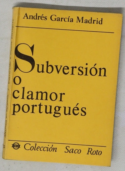 Subversión o Clamor portugués