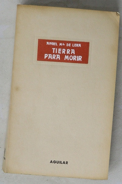 Tierra para morir Novela