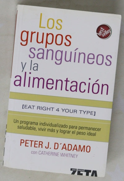 Los grupos sanguíneos y la alimentación