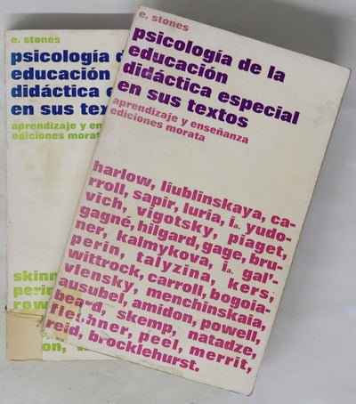 Psicología de la educación aprendizaje y enseñanza, textos básicos