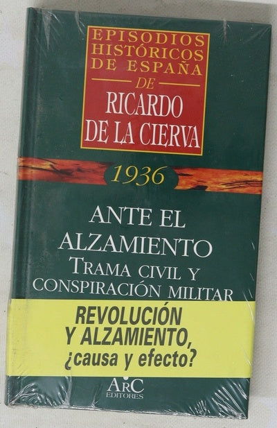 Ante el alzamiento trama civil y conspiración militar