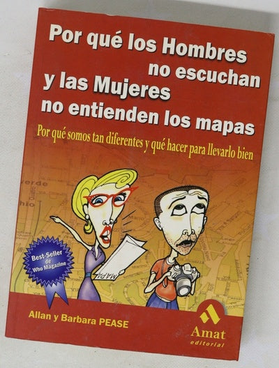 Porqué los hombres no escuchan y las mujeres no entienden los mapas