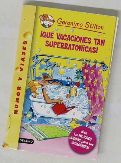 ¡Qué vacaciones tan superratónicas!
