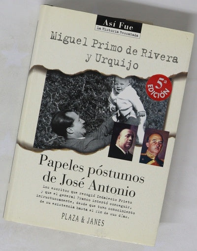 Papeles póstumos de José Antonio