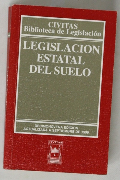 Legislación estatal del suelo
