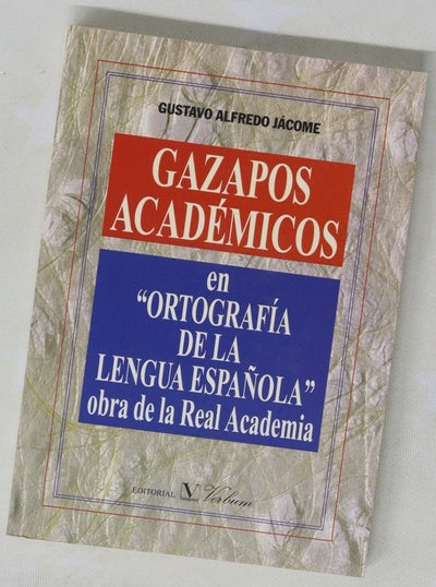 Gazapos académicos en "Ortografía de la lengua española" (1999)