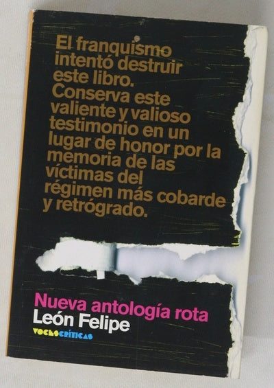 Nueva antología rota
