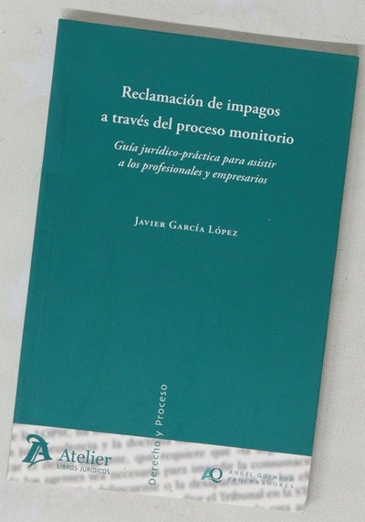 Reclamación de impagos a través del proceso monitorio guía jurídico-práctica para asistir a los profesionales y empresarios