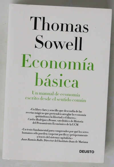 Economía básica : un manual de economía escrito desde el sentido común