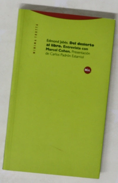 Del desierto al libro