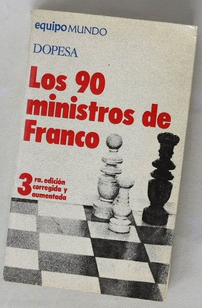 Los 90 ministros de Franco