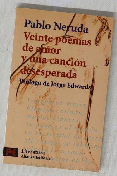 Veinte poemas de amor y una canción desesperada