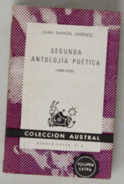 Segunda antolojía poética (1898-1918)