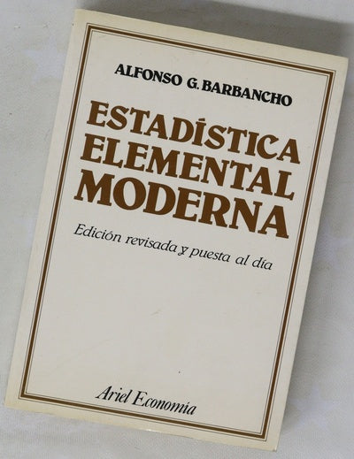 Estadística elemental moderna