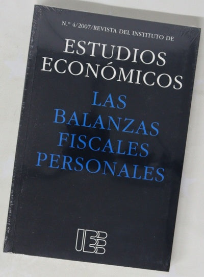 Estudios económicos Las balanzas fiscales personales