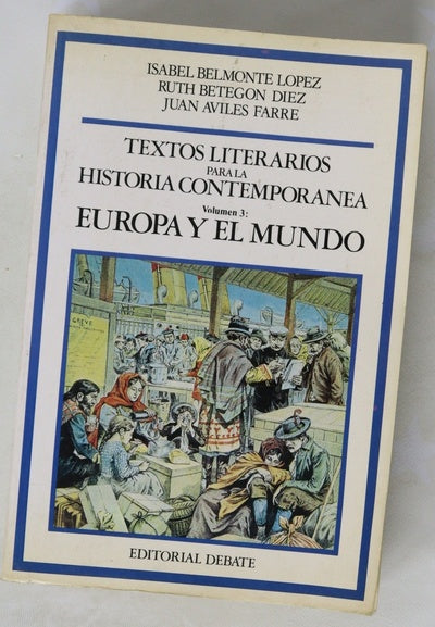 Textos literarios para la historia contemporánea 3