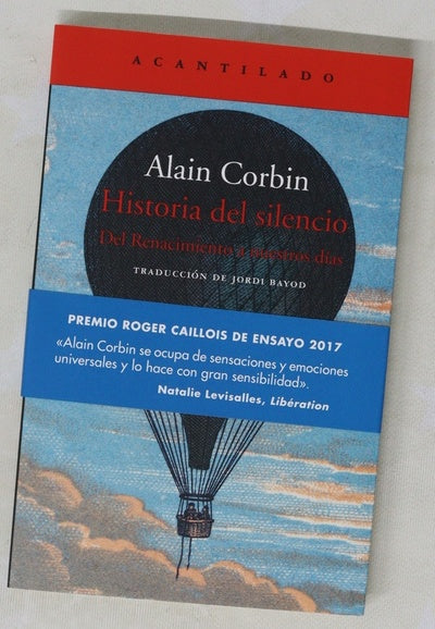 Historia del silencio : del Renacimiento a nuestros días