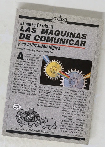 Las máquinas de comunicar y su utilización lógica