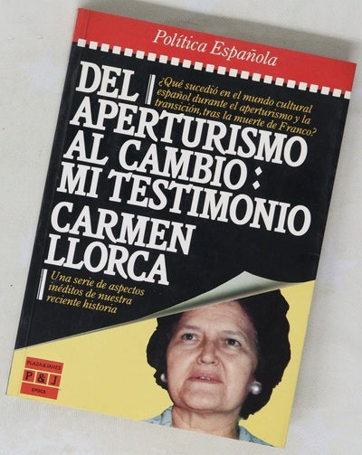 Del aperturismo al cambio mi testimonio