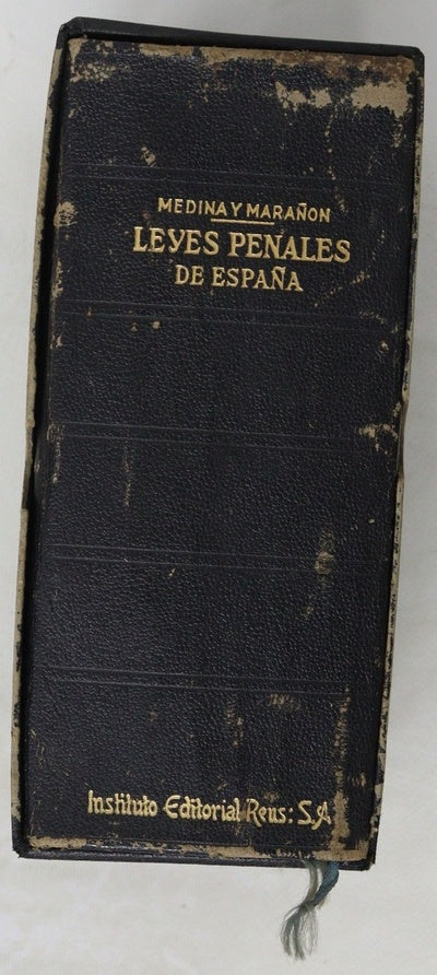 Leyes penales de España conforme a los textos oficiales
