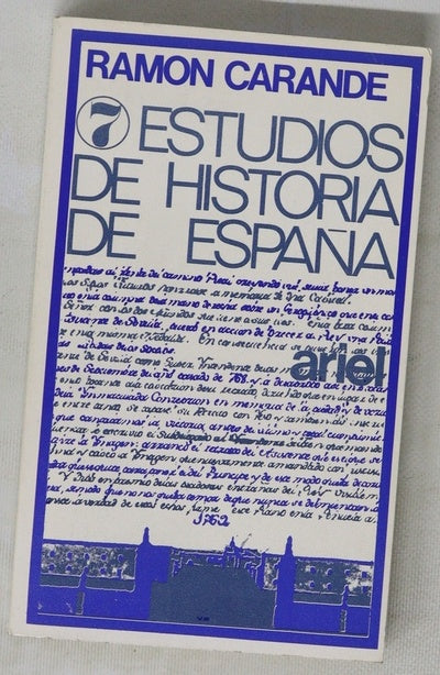 Siete estudios de Historia de España