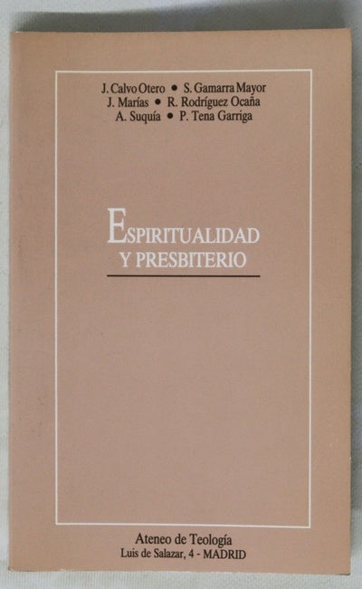 Espiritualidad y presbiterio balance sinodal del postconcilio