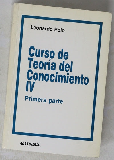 Curso de teoría del conocimiento