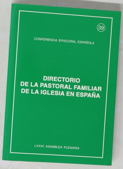 Directorio de la pastoral familiar de la Iglesia en España