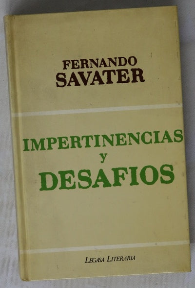 Impertinencias y desafíos