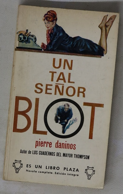 Un tal señor Blot novela
