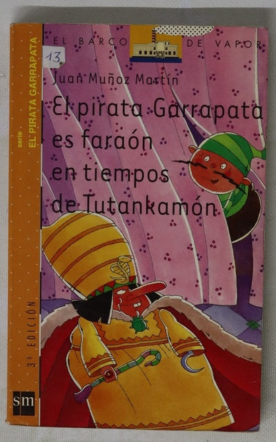 El pirata Garrapata es faraón en tiempos de Tutankamón