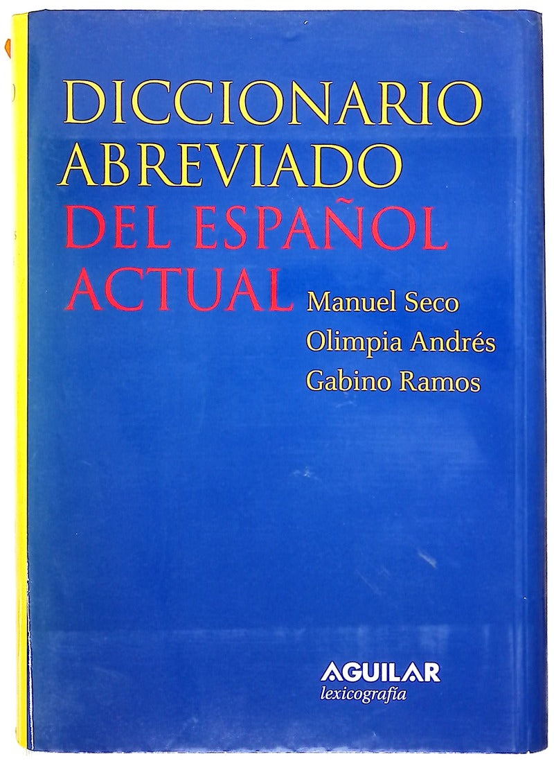 Diccionario abreviado del español actual