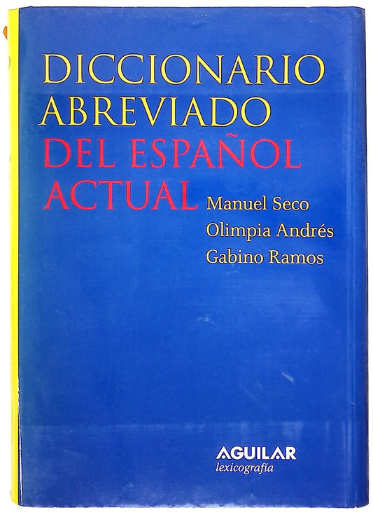 Diccionario abreviado del español actual