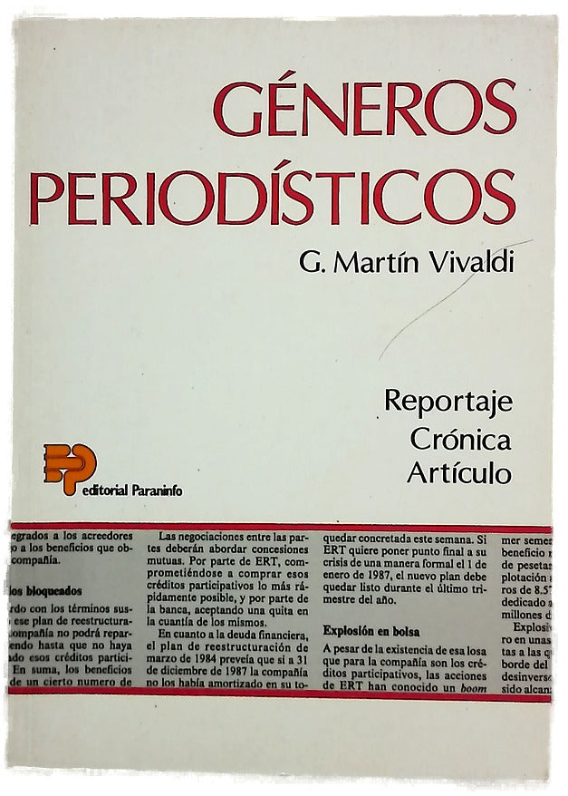 Géneros periodísticos (análisis diferencial)