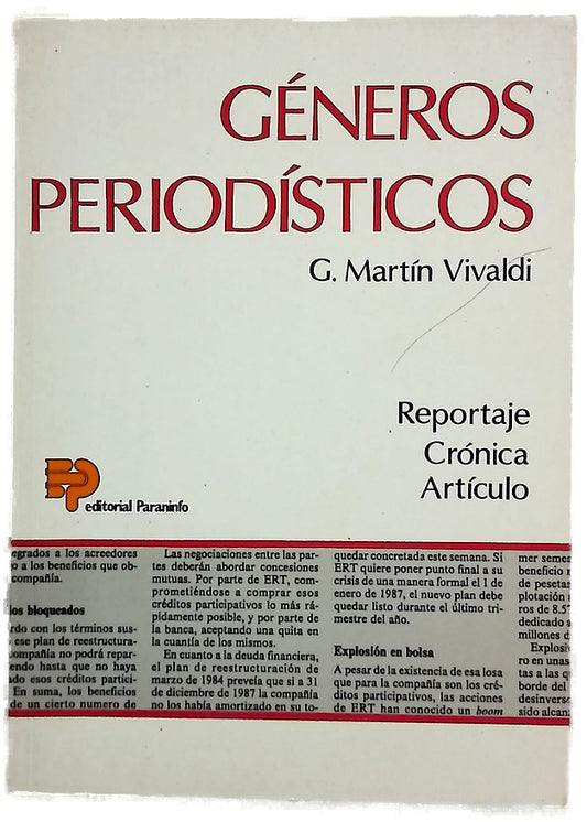 Géneros periodísticos (análisis diferencial)