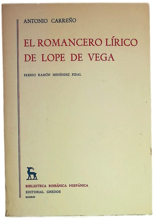 El romancero lírico de Lope de Vega