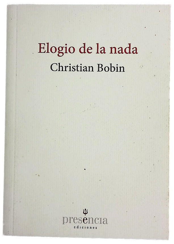 Elogio de la nada