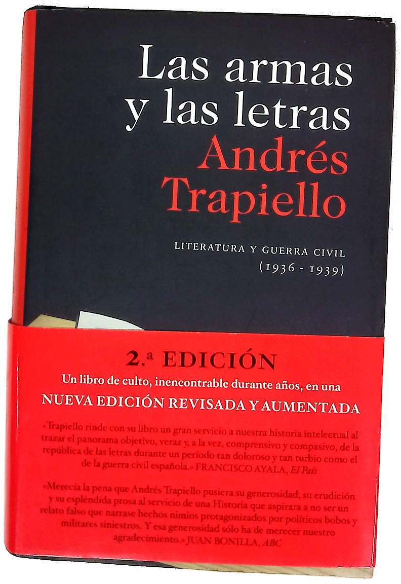 Las armas y las letras literatura y Guerra Civil (1936-1939)