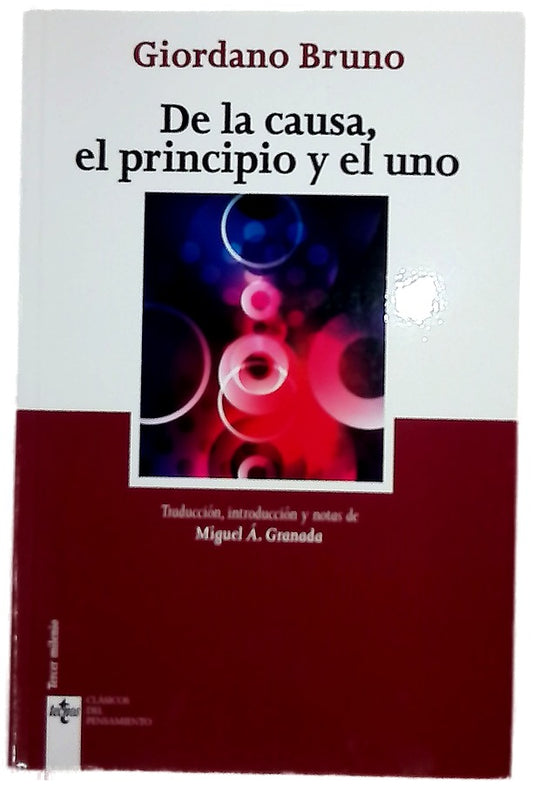 De la causa, el principio y el uno