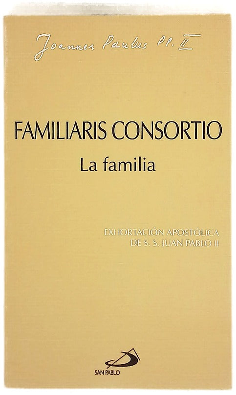 Familiaris consortio la familia