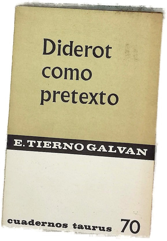 Diderot como pretexto