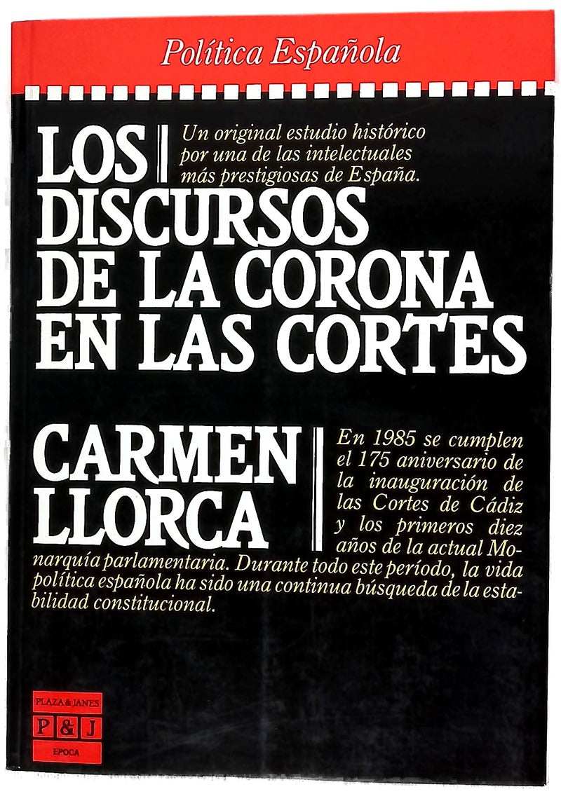 Los discursos de la Corona en las Cortes