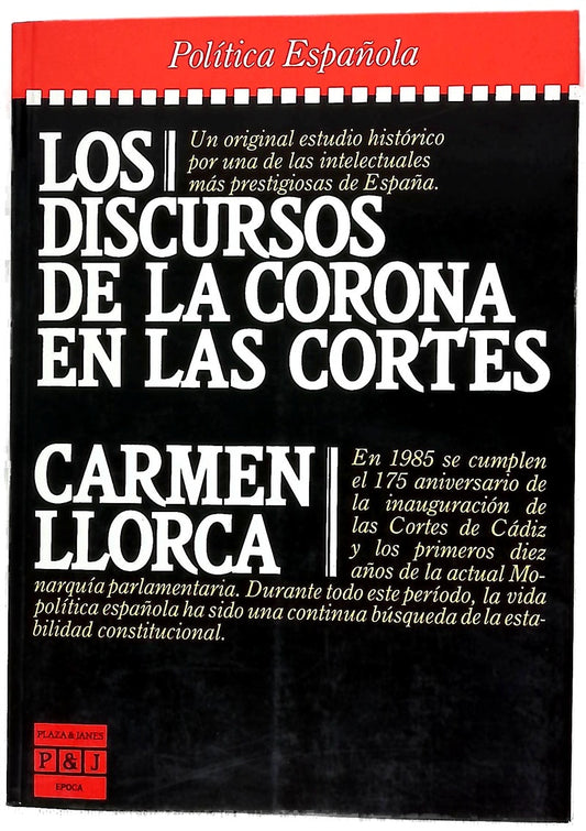 Los discursos de la Corona en las Cortes